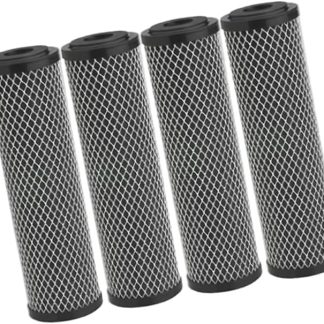 25,4 см Kohle-Wasserfilterkartusche, 4er-Pack, Sedimententfernung