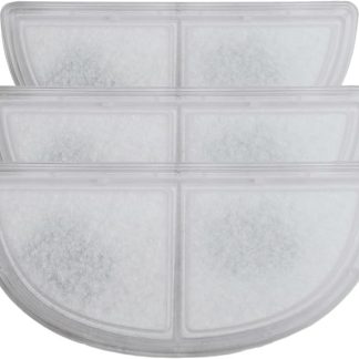 3er-Pack Ersatzfilter для HomeRunPet Wireless Katzenbrunnen WF20 CF20 dreilagige Aktivkohle-Baumwoll-Filtration für Haustiere