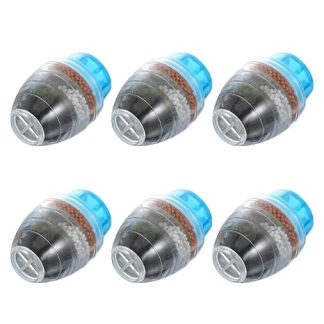 6 Stück Wasserhahnfilter Kompakt Tragbar, Активколе