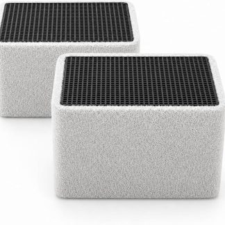 Комплект из 2 керамических сотовых фильтров типа 3, совместимых с Geberit AquaClean Mera, Tuma Comfort и Monolith Plus, замена для 242.999.00.1, фильтр запаха для душа и унитаза.