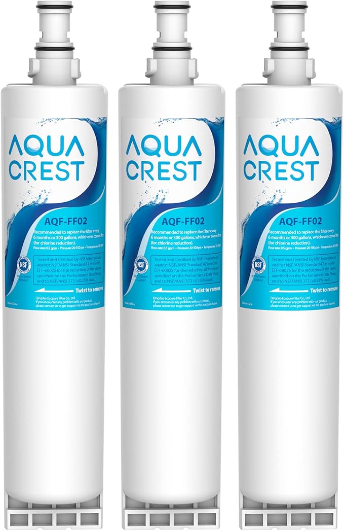 Фильтр для воды Aqua Crest 4396508 для холодильников, совместимый с Whirlpool (3)