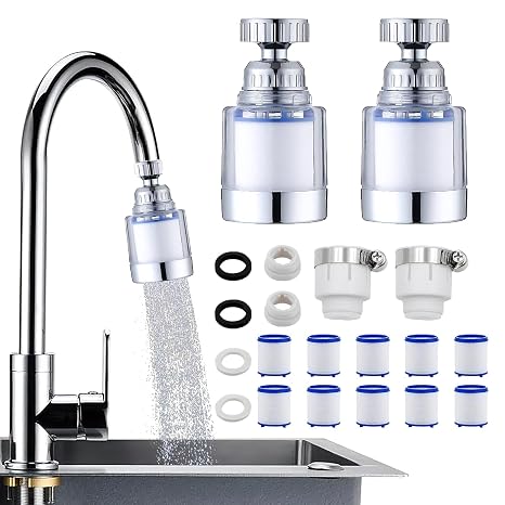 2 Stück Wasserfilter Набор фильтров Wasserhahn plattiert Leitungswasserfilter