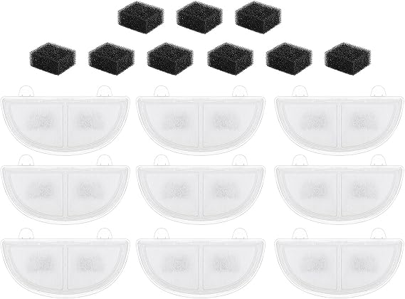 3-й пакет Runde Ersatzfilter Sorgen Für Erfrischendes Wasser Für Den Haustierbrunnen Und Optimieren Ihre