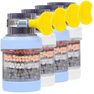 4 Stück Wasserhahnfilter für Küchen und Badezimmerarmaturen