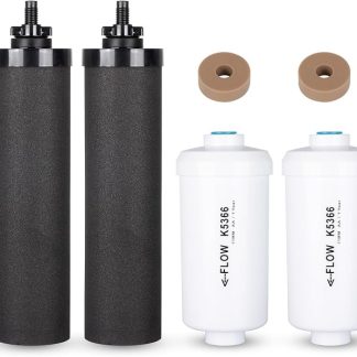 Фильтр для воды RANSOTO совместим с черными фильтрами Berkey® BB9-2® и фторидными фильтрами серии FP-2®.
