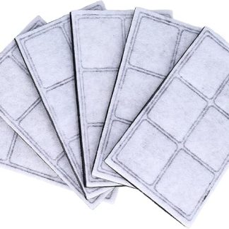 SIXRUN Ersatzfilter für Trinkbrunnen für Haustiere, Hochwertiges Baumwollmaterial, Entfernen Schlechte Geschmäcker und Gerüche für Trinkbrunnenfilter for Katzen und Hunde von Drinkwell, 12 Stück für
