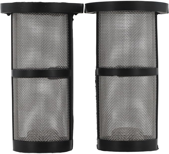 2er Pack Poolreiniger Ersatzfilter Schwarz Robust