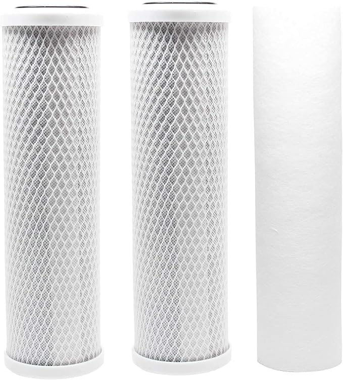 Фильтрующий комплект American Water Solutions совместим с моделями Apec: ROES-50, ROES-75, RO-45, RO-90, RO-PH90, RO-PERM, RO-Pump, RO-Hi, WFS-1000, ROES-UV75, ROES-PHUV75, ROES-PHUV75 Roes, UV. 75-S