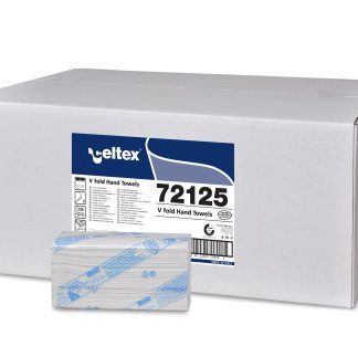 Falthandtücher hochweißer Zellstoff V-Falz (2-lagig für H3-Spender)