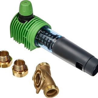 Фильтр обратной промывки Grünbeck 101530 (фильтр для воды) Boxer RDX - DN 25 (1 дюйм) - для фильтрации питьевой воды, в комплекте аксессуары, многоцветный, 1 шт.