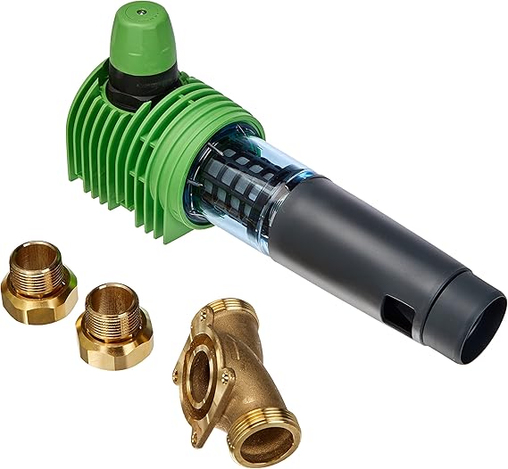 Фильтр обратной промывки Grünbeck 101530 (фильтр для воды) Boxer RDX - DN 25 (1 дюйм) - для фильтрации питьевой воды, в комплекте аксессуары, многоцветный, 1 шт.