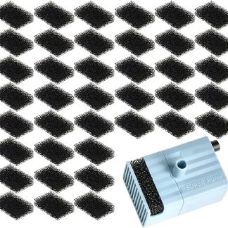 Ersatz-Filterschwämme für Haustiere, 40 Stück, für Katze, Kätzchen, Trinkwasserfilter, Schaumstofffilter, Haustierbrunnen, совместимый с PETKIT Eversweet 3 Pro