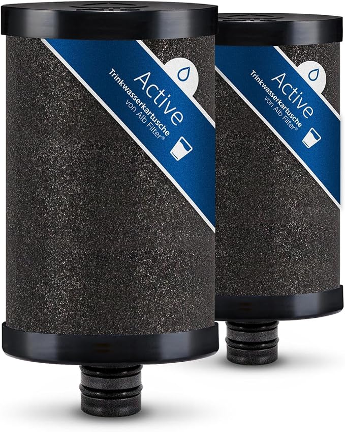 Комплект из 2 сменных картриджей Alb Filter Active для питьевой воды.