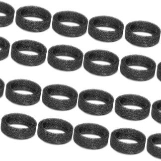 24 Stück Ersatzfilter für Haustierbrunnen, Runder Schaumstoff
