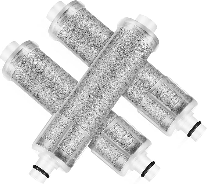 3 Stück Wasserfilter Ersatzfilter für Küche mit Pp Kunststoffkern Vielseitig Einsetzbar zur Sicheren Trinkwasserreinigung im Haushalt