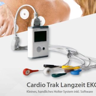 Medical Econet Cardio Trak Langzeit-EKG – Komplettsystem mit Software